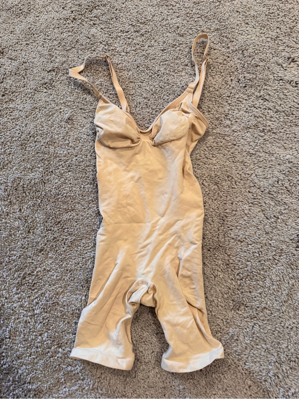 SKIMS Nude Full-Body Shaper with Adjustable Straps